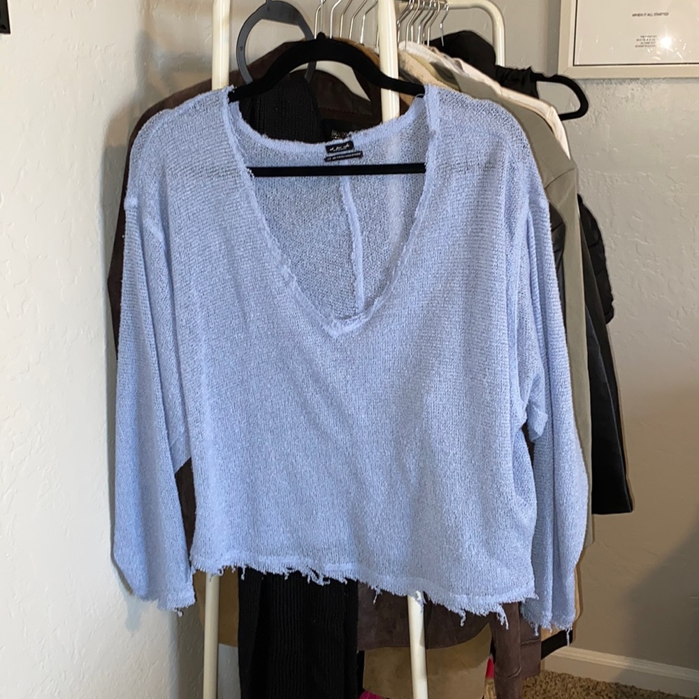 Sheer top/cover up